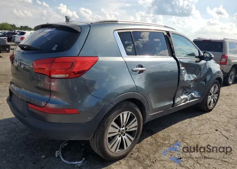 2014 Kia Sportage Ex z USA, uszkodzony, nr VIN KNDPCCAC0E7574922